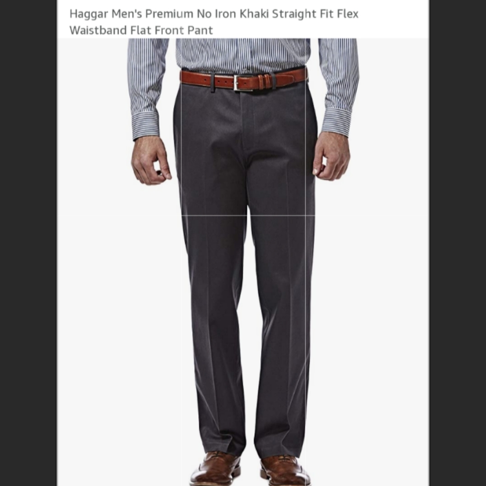 Hagger men's flat front pants